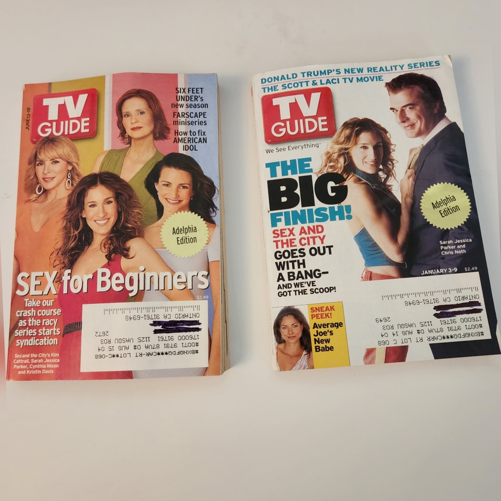 TV GUIDE Sex and the City Covers VINTAGE 2004